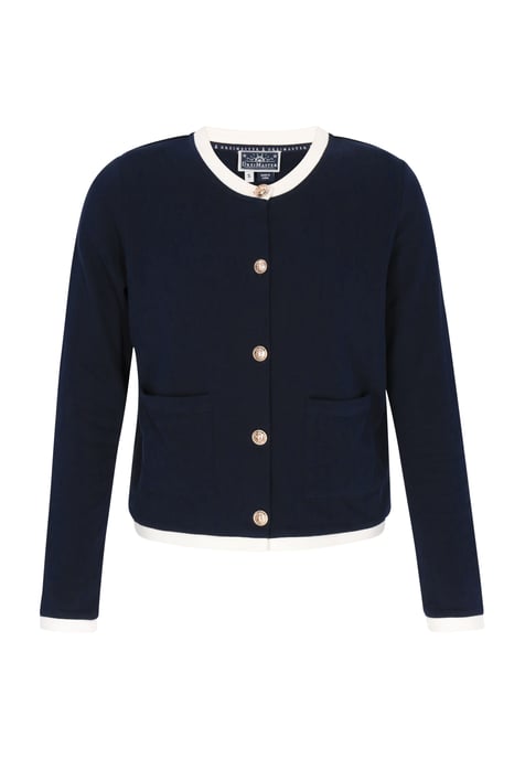 Dreimaster Vest vrouwen marine - Image 1