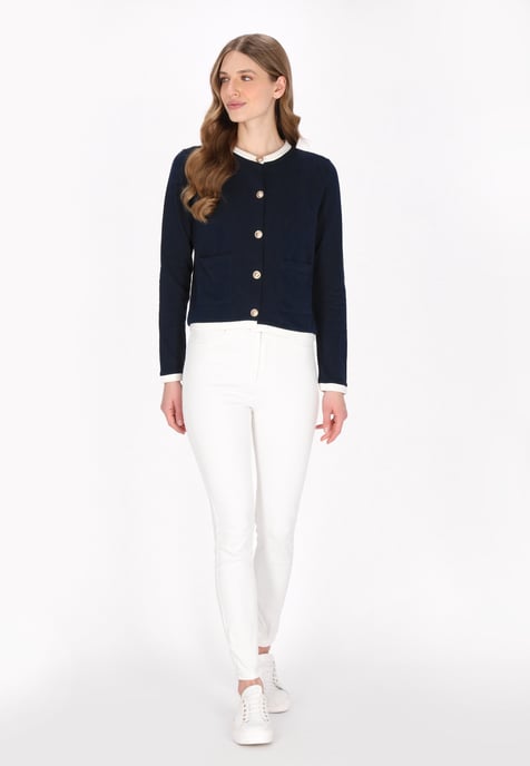 Dreimaster Vest vrouwen marine - Image 2
