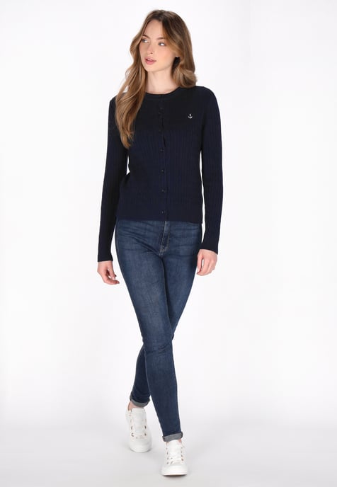 Dreimaster Vest vrouwen marine - Image 2