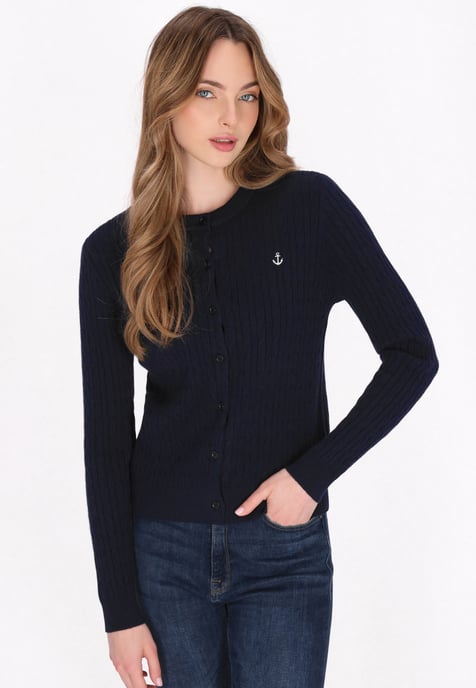Dreimaster Vest vrouwen marine - Image 3