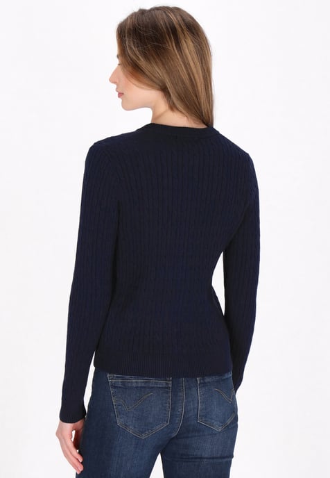 Dreimaster Vest vrouwen marine - Image 4
