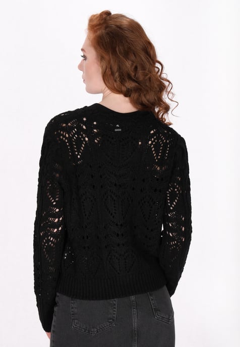 Dreimaster Cardigan Black - Image 4