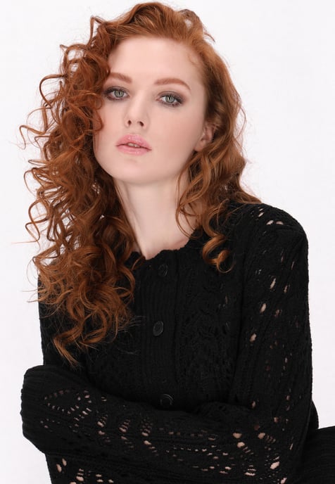 Dreimaster Cardigan Black - Image 5