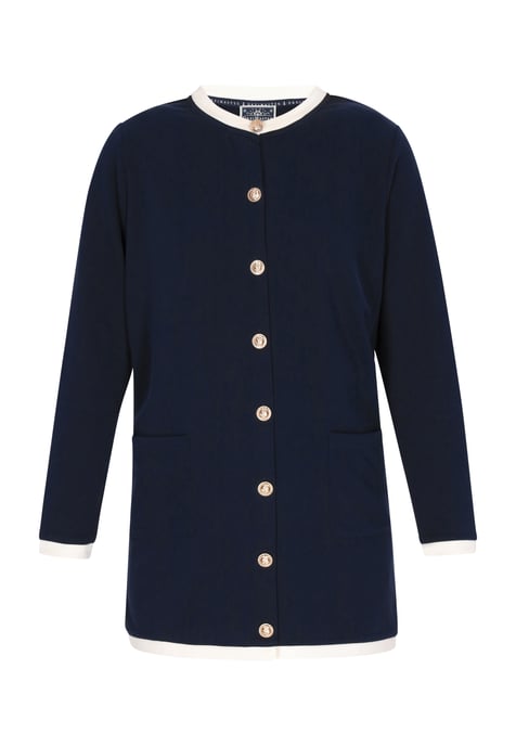 Dreimaster Vest vrouwen marine - Image 1
