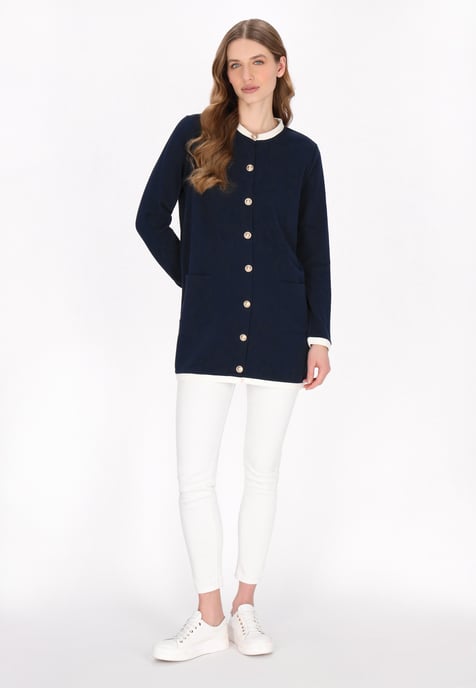 Dreimaster Vest vrouwen marine - Image 2