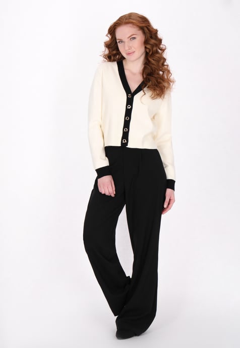 Dreimaster Vest vrouwen offwhite - Image 2
