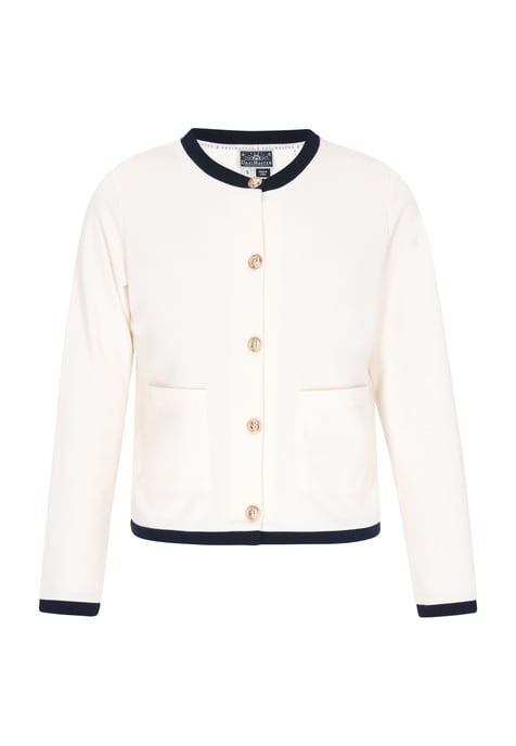 Dreimaster Vest vrouwen offwhite - Image 1