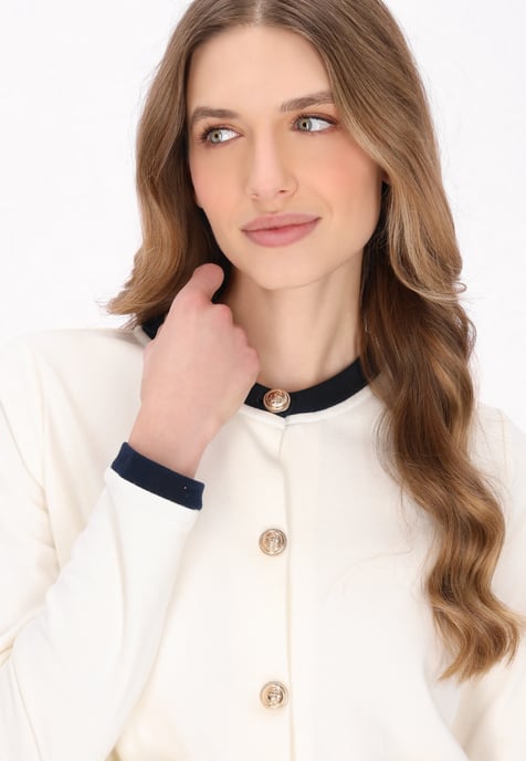 Dreimaster Vest vrouwen offwhite - Image 5