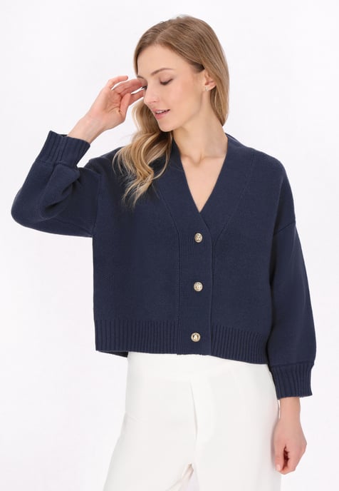 Dreimaster Vest vrouwen marine - Image 3