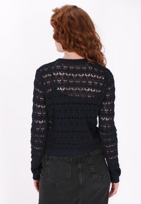 Dreimaster Vest vrouwen marine - Image 4