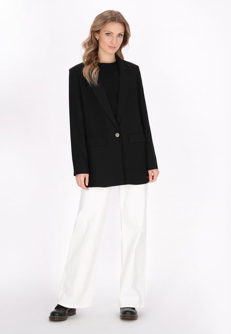 Dreimaster Blazer vrouwen zwart - Image 2