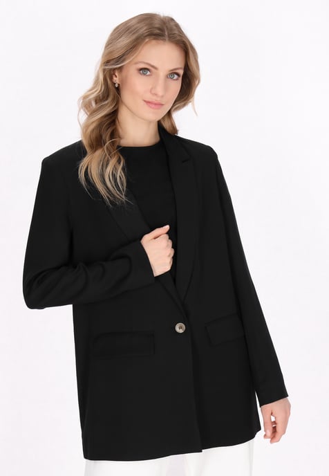 Dreimaster Blazer vrouwen zwart - Image 3