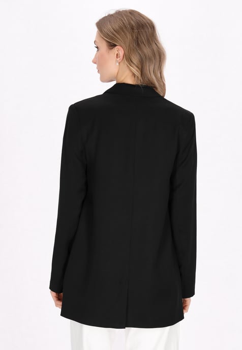 Dreimaster Blazer vrouwen zwart - Image 4