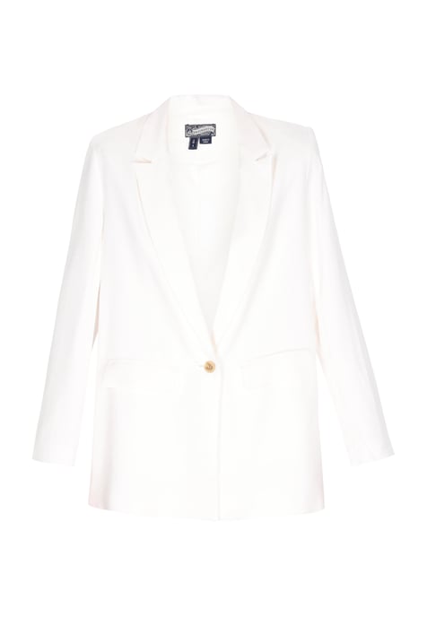 Dreimaster Blazer vrouwen offwhite - Image 1