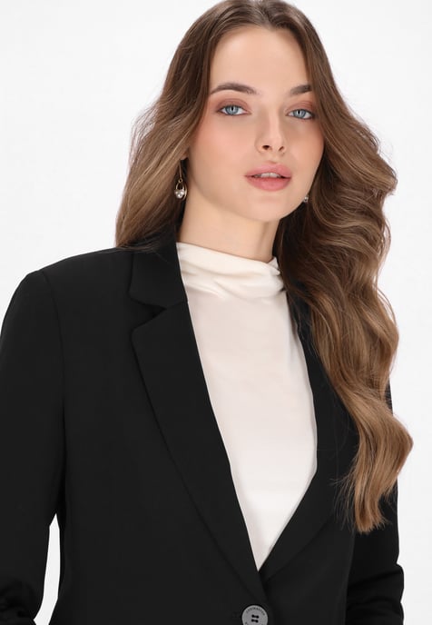 Dreimaster Blazer vrouwen zwart - Image 5
