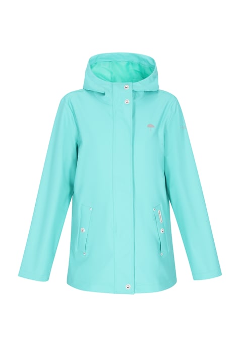 Schmuddelwedda jas vrouwen turquoise - Image 1