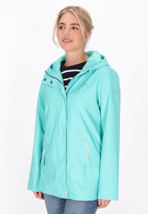 Schmuddelwedda jas vrouwen turquoise - Image 3