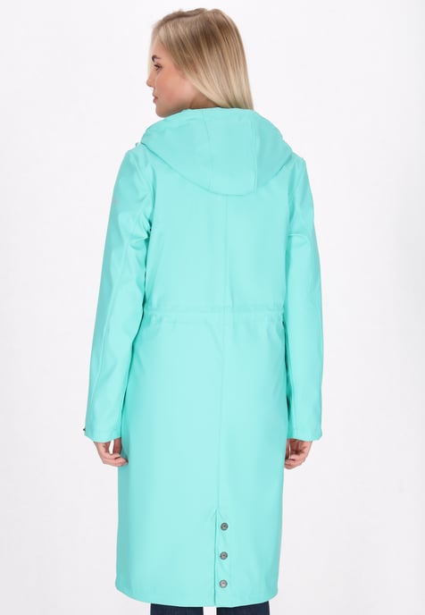 Schmuddelwedda jas vrouwen turquoise - Image 5