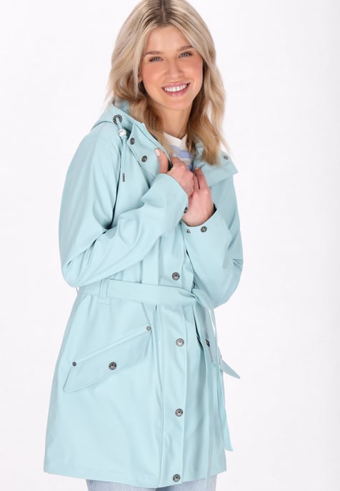 Schmuddelwedda jas vrouwen lichtblauw - Image 3