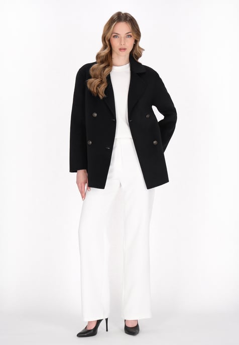 Dreimaster jas vrouwen marine - Image 2