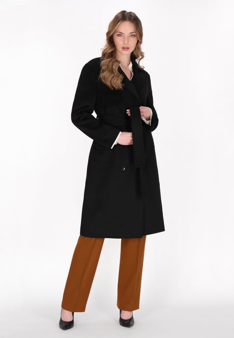Dreimaster jas vrouwen zwart - Image 3