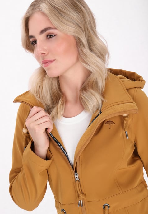 Schmuddelwedda softshelljack vrouwen beige - Image 5