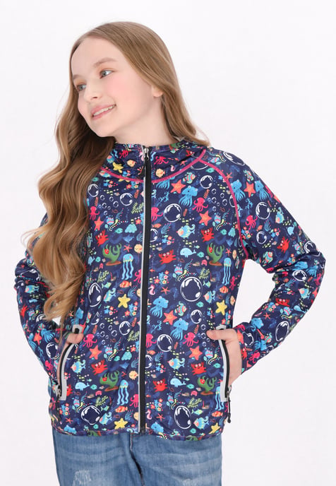 Mymo Jas meisjes marine veelkleurig - Image 3