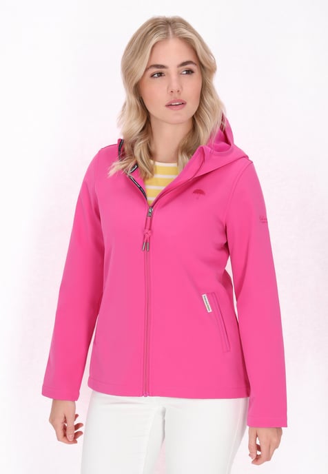 Schmuddelwedda softshelljack vrouwen roze - Image 3