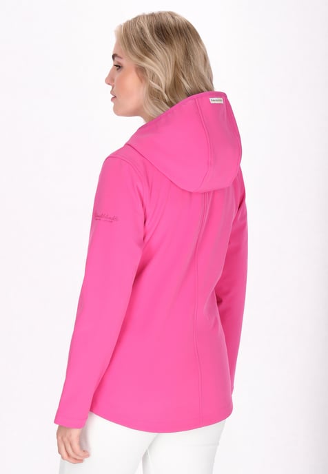 Schmuddelwedda softshelljack vrouwen roze - Image 4