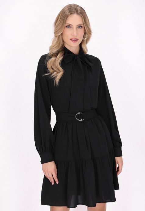 Dreimaster jurk vrouwen zwart - Image 3