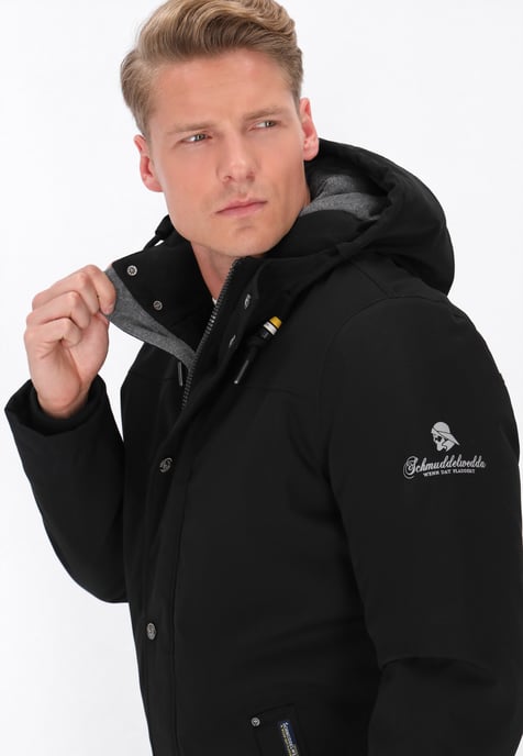 Schmuddelwedda Anorak Black - Image 5