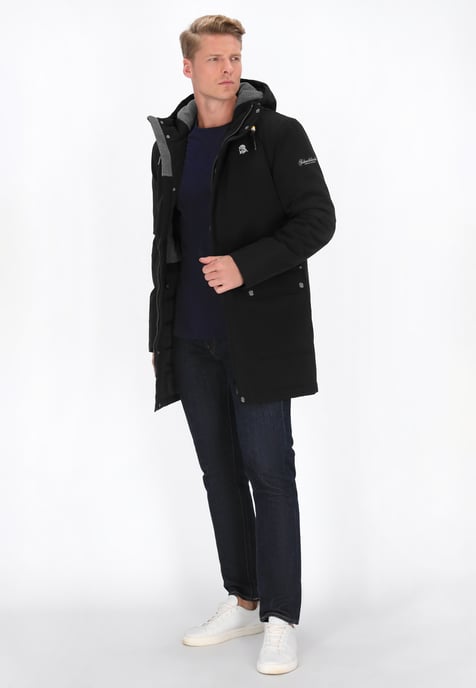 Schmuddelwedda Parka Black - Image 2