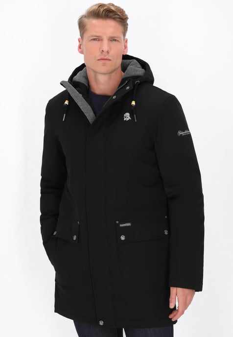 Schmuddelwedda Parka Black - Image 3