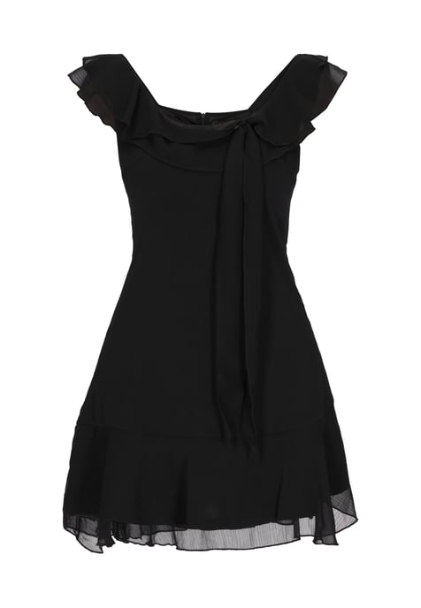 Mymo jurk vrouwen zwart - Image 1