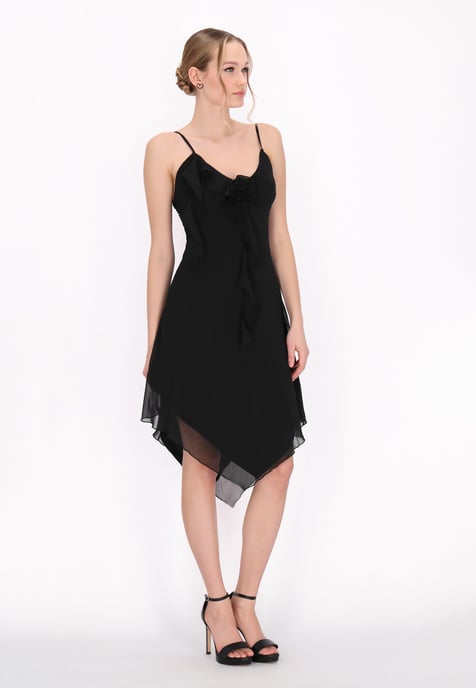 Mymo jurk vrouwen zwart - Image 2