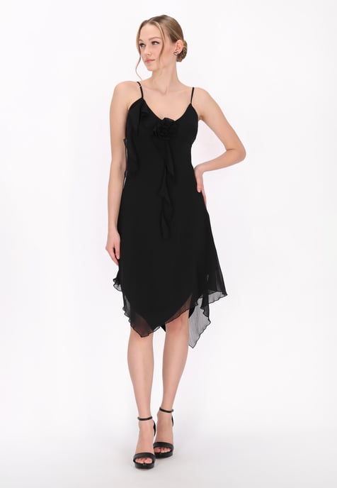 Mymo jurk vrouwen zwart - Image 3
