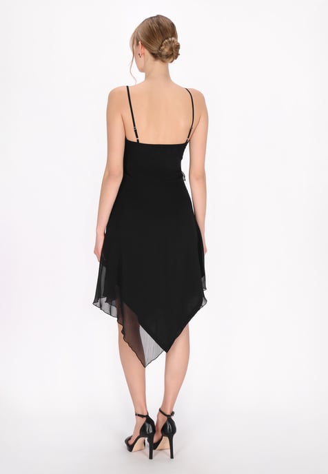 Mymo jurk vrouwen zwart - Image 4