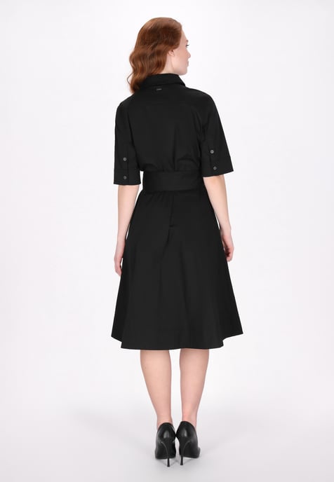 Dreimaster jurk vrouwen zwart - Image 4