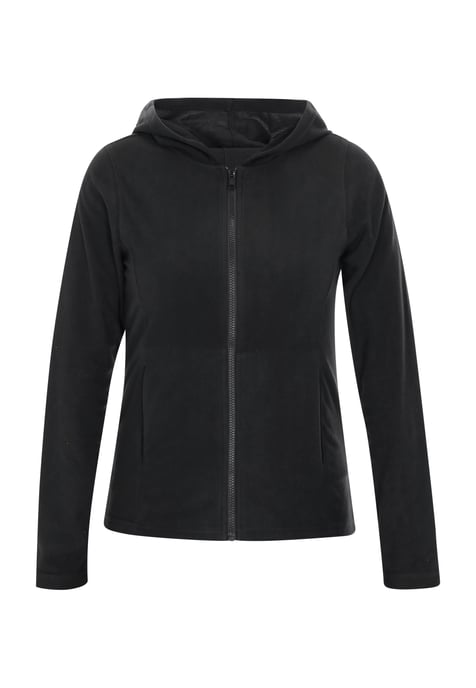 Mymo fleece jacket women black - Image 1