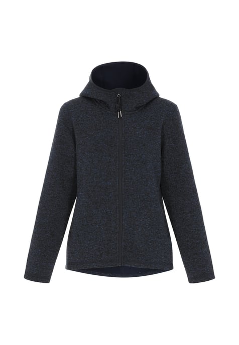 Schmuddelwedda Jas vrouwen marineblauw gemêleerd - Image 1