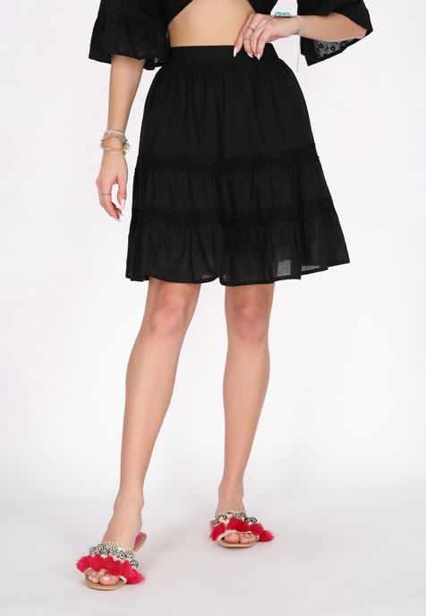 IZIA rok vrouwen zwart - Image 3
