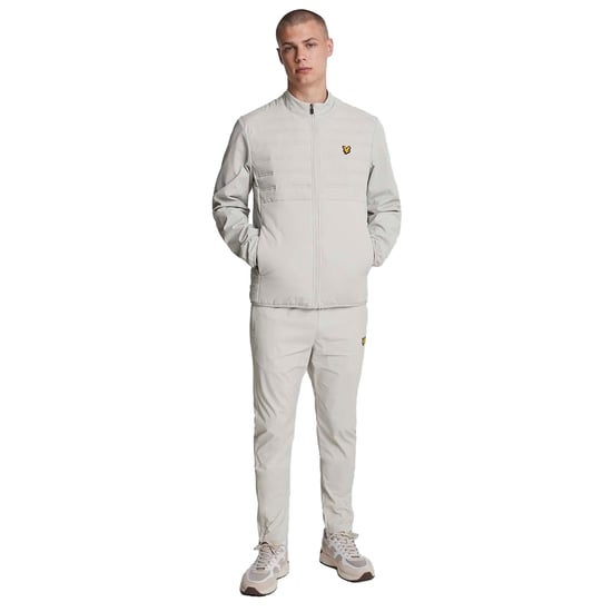 Lyle & Scott Mens Double Baffle Hybrid Sports Jacket (Blue) - Image 4
