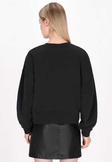 Mymo Sweatshirt Black - Image 4
