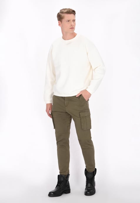 Dreimaster Sweatshirt Heren offwhite - Image 2