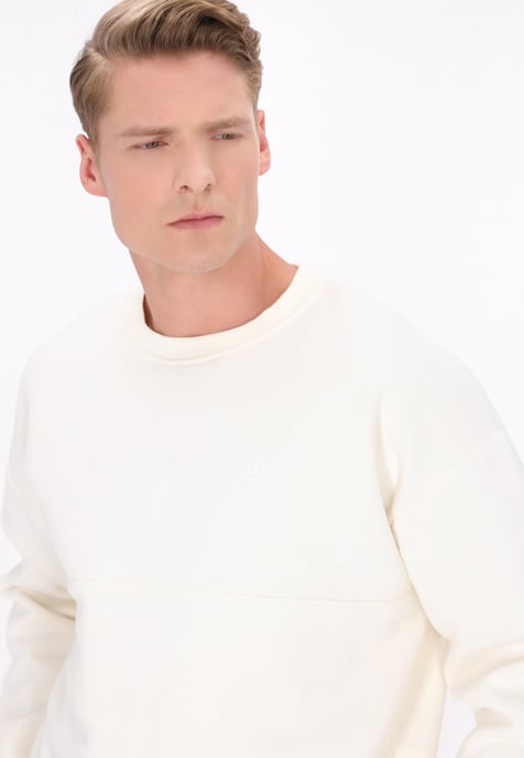 Dreimaster Sweatshirt Heren offwhite - Image 5