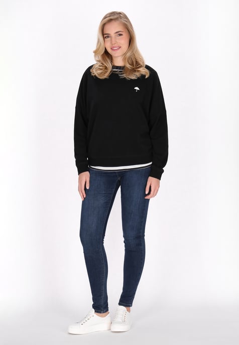 Schmuddelwedda Sweatshirt Black - Image 2