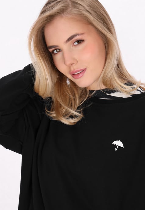 Schmuddelwedda Sweatshirt Black - Image 5