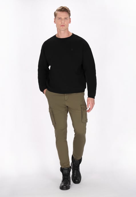 Dreimaster Sweatshirt Heren zwart - Image 2
