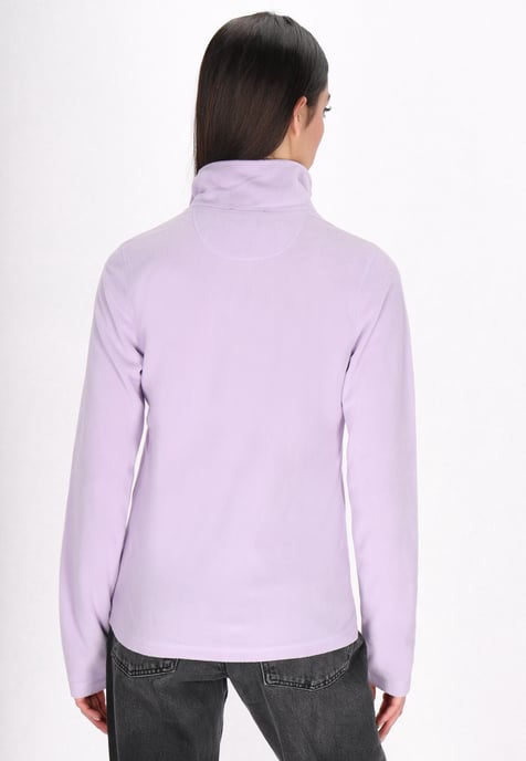 Mymo Fleece trui Dames Licht paars - Image 4