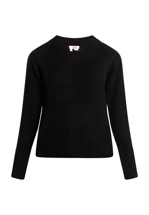 Mymo Knitted pullover women black - Image 1